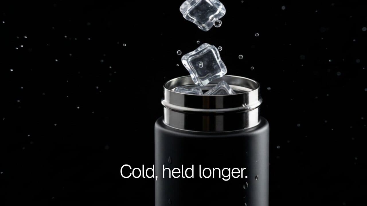 Smart Insulated Water Bottle Launch Teaser